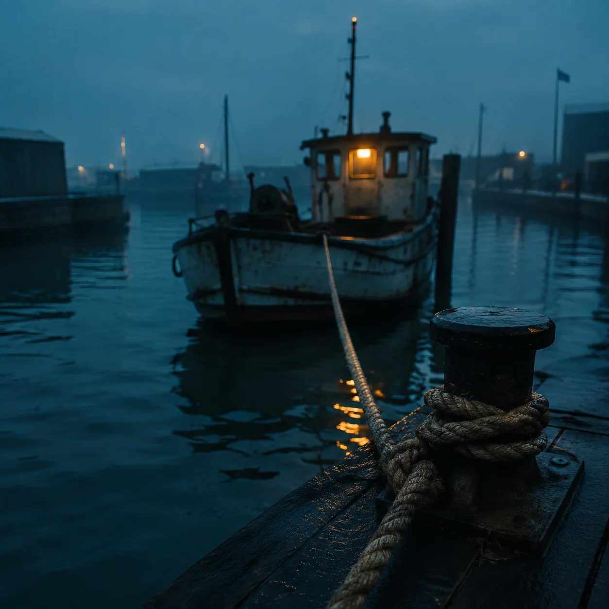 Harbour color study